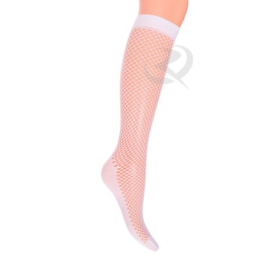 Fishnet - Knee-highs - Covered sole